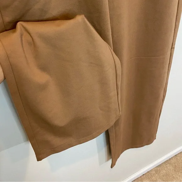 Max Studio London Chocolate Wide-Leg Sailor Womens Pants Trousers | Size S - Picture 6 of 12